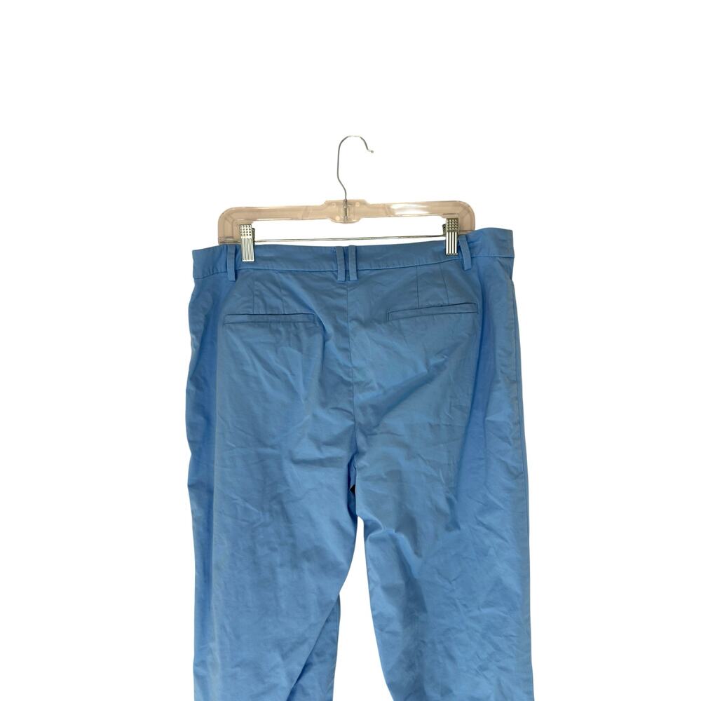 Talbots Plus Blue Basic Casual Everyday Perfect Skimmer Cropped Pants Size 12‎ - Picture 8 of 12